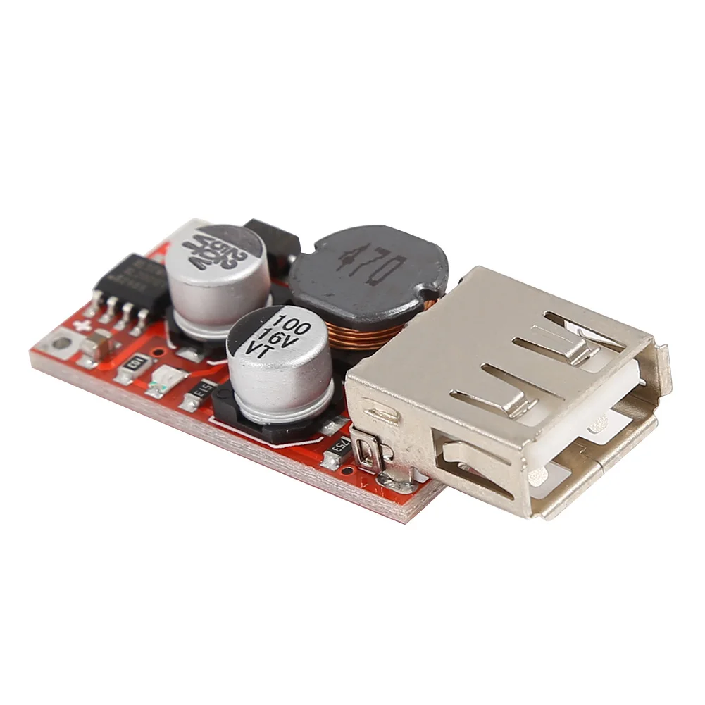 Car Charger DC-DC Step Down Power Module 9V/12V/24V to 5V USB Buck Voltage Board