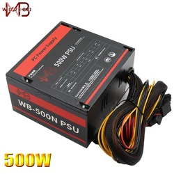 PC PSU Power Supply Rated 500W 110V 220V For ATX Computer Case Gaming 120mm Fan Ventilador  24PIN 12V Desktop EU Plug