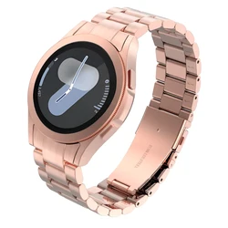 Premium Metal Loop Strap - Comfortable Wristband for Smartwatches (Rose Gold)
