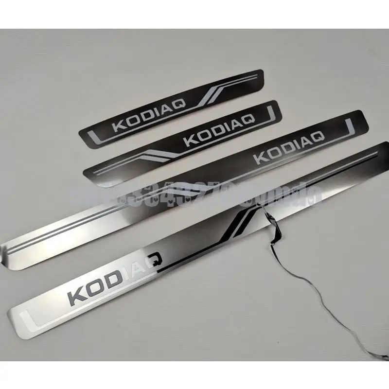 Skoda Kodiaq Zierleisten - Matt Silber Innenraum Abdeckungen 2016-2020