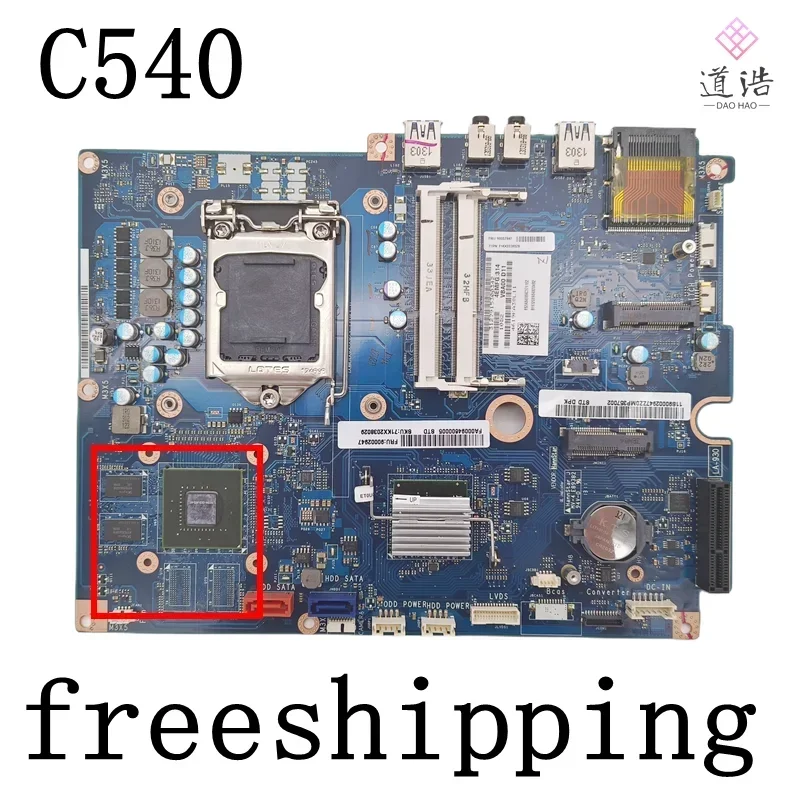 LA-9301P For Lenovo C540 AIO Motherboard VBA00 DDR3 Mainboard 4 LA-9301P For Lenovo C540 AIO Motherboard VBA00 DDR3 Mainboard - Image 2