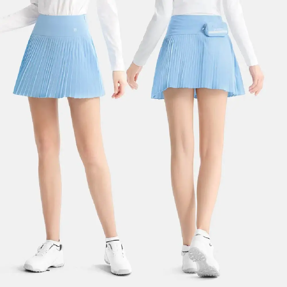 PGM Golf Women's Skirt Sports Pleated Short Skirt Women's Summer Anti Walking Light Speed Dry A-line Short Half Body