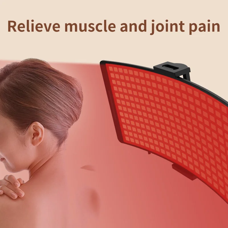 660nm+850nm Red Light Therapy Panel with Stand For Personal Health Care Near Infrared Light Body Pain Relief Skin Beauty Machine