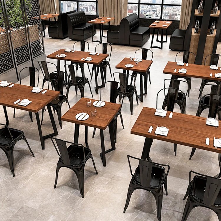 

Industrial Style Baking Shop Dessert Shop Leisure Area Coffee Shop Negotiation Card Seat Sofa Tables And Chairs