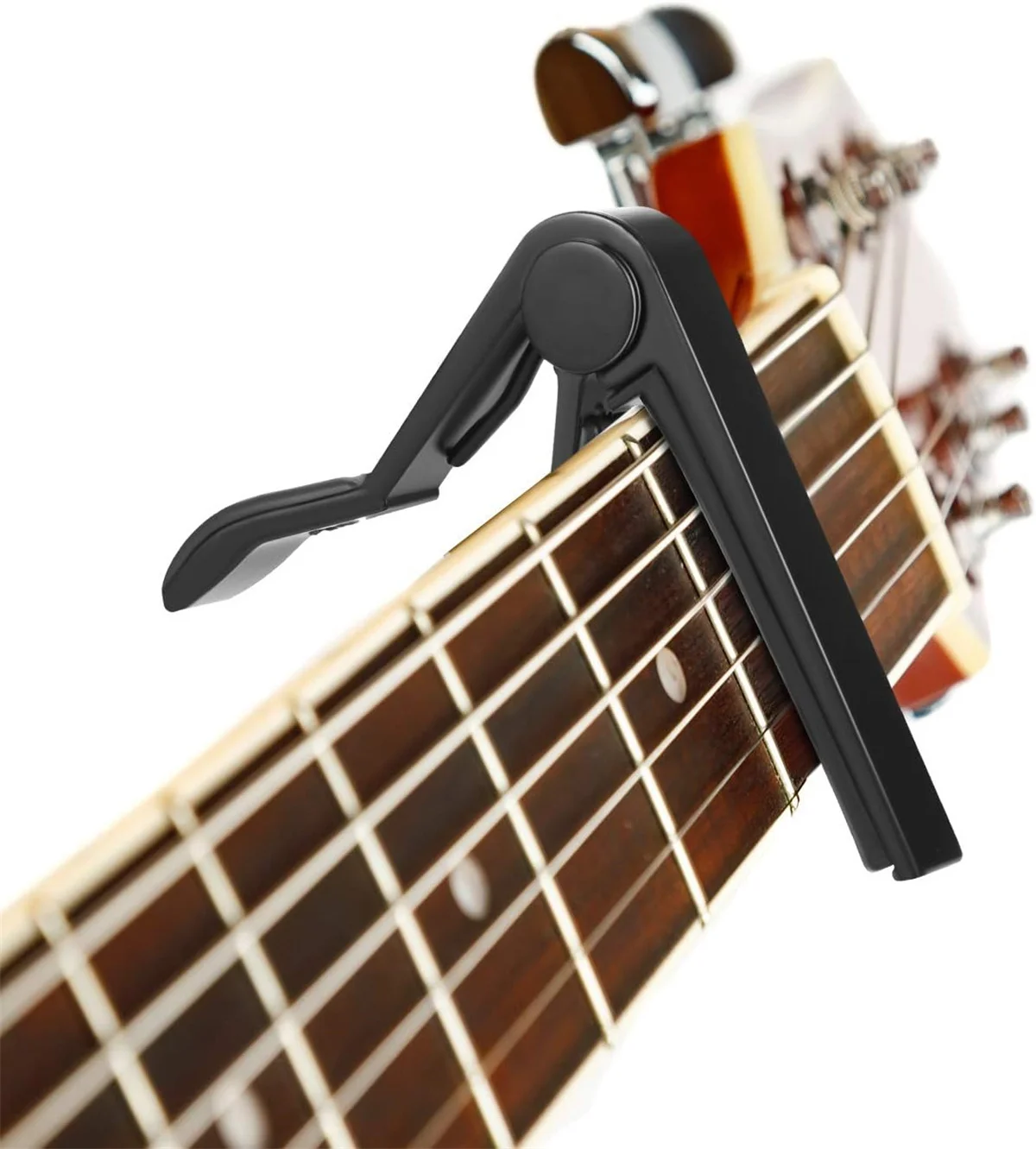Miwayer Gitarren-Kapodaster: Hochwertiger neuer Gitarren-Kapodaster aus Aluminiumlegierung und präzise Tonanpassung für akustische und klassische Gitarren – Detail 4