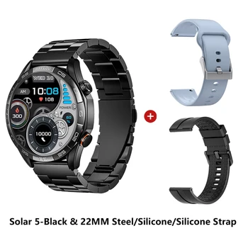 HAYLOU Solar 5 Voice Calling Smartwatch 1.58'' AMOLED Display 60Hz Smart Watch 24H Health Monitoring Sports Smartwatch for Men 23