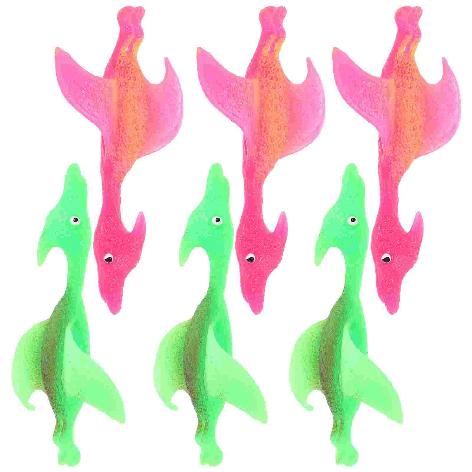 

6pcs Dinosaur Finger Ejection Relief Toy Dinosaur Toys for Kids