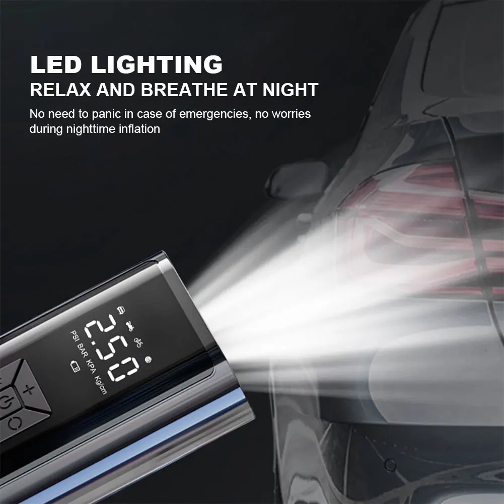 Mini Wireless Tire Inflator 5