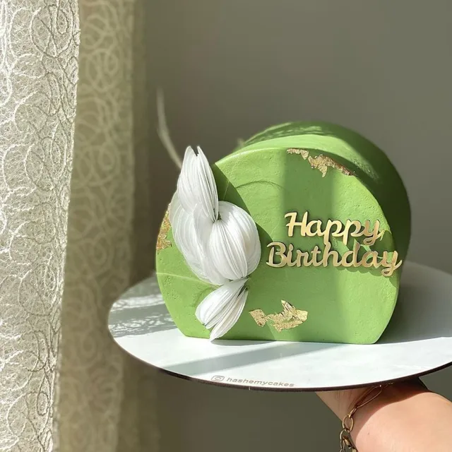 Décoration de gâteau en acrylique doré, reine d'anniversaire, côtés de fête d'anniversaire, accessoires de décoration de gâteau, 1/3/5 pièces 3