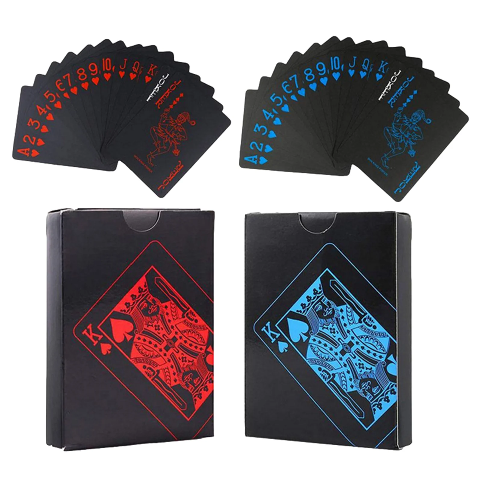 

Playing Cards Poker Game Deck Pokers Pack Magic Cards Waterproof Card Gift Collection Gambling Board Game