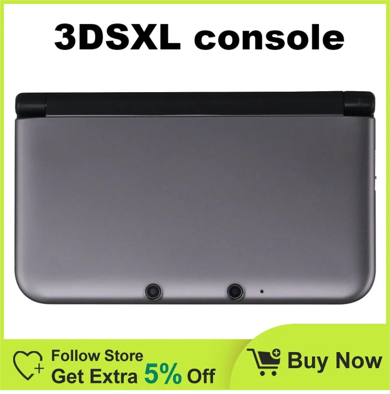 Originale/Ricondizionato 3Dsxl 3Dsll Console Di Gioco Portatile Giochi Gratuiti Zalda Super Smash Bros Pokemon Sun 3Dsxl Carry 32/64 / 128Gb