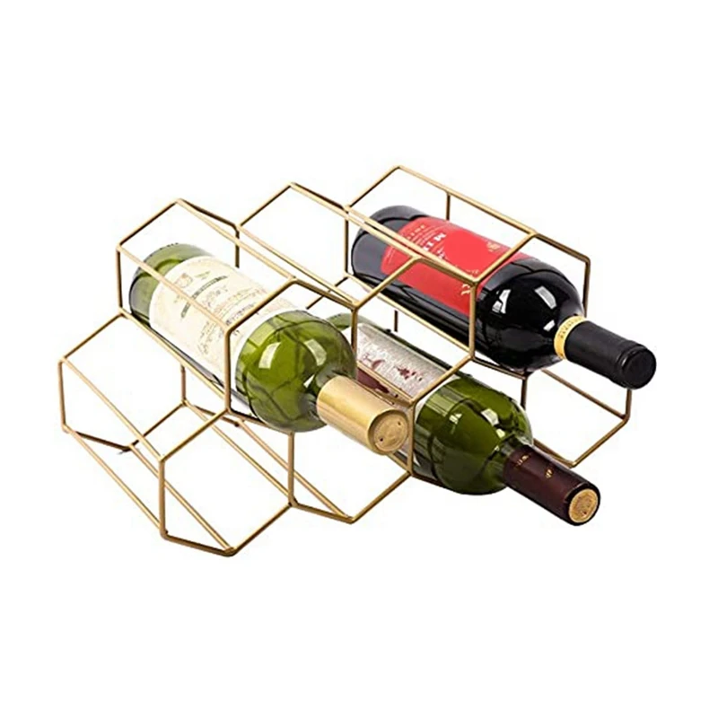 Wine Racks Countertop Wine Rack, Bottle Holder, Small Rack Freestanding Floor, Holders Stands
