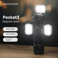 NEEWER Fill Light For DJI Pocket3 Sports Camera Light Custom Magnetic 2800k-6500k Pocket3 Camera Fill Light 1