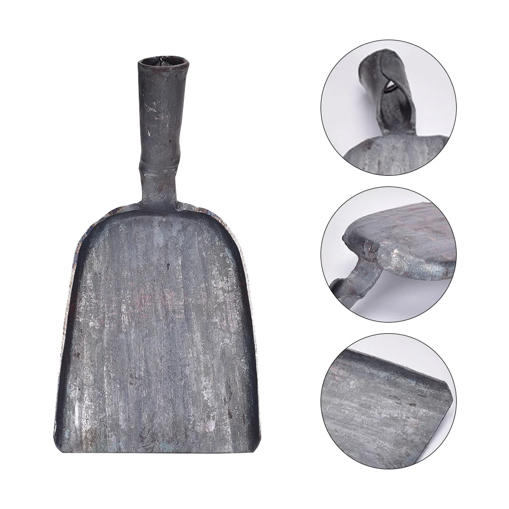 

Doitool Multi Tool Stove Coals Shovel Coal Hand Shovel Metal Dust Pan Bbq Charcoal Ash Poker Scoop Oven Ash Shovel Wood