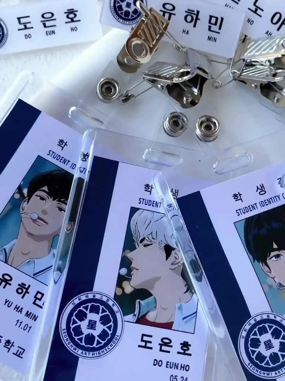 Plave Summer Student ID Card Holder NOAH YEJUN BAMBY EUNHO HAMIN