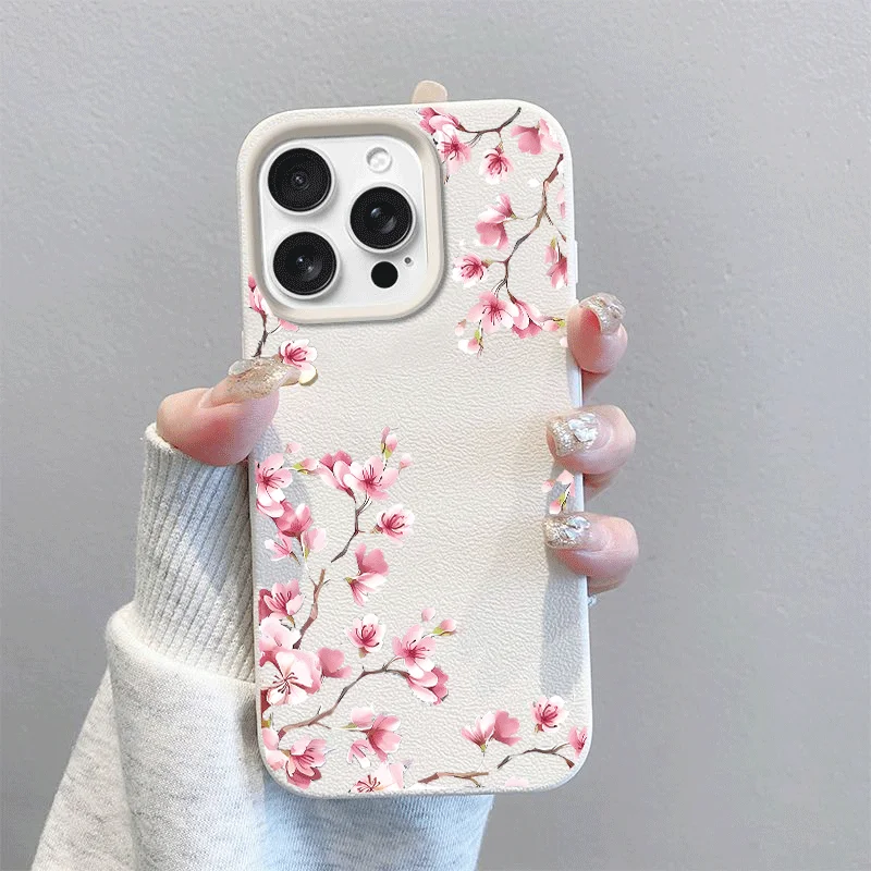 Elegant Flower Lichee Pattern Phone Case