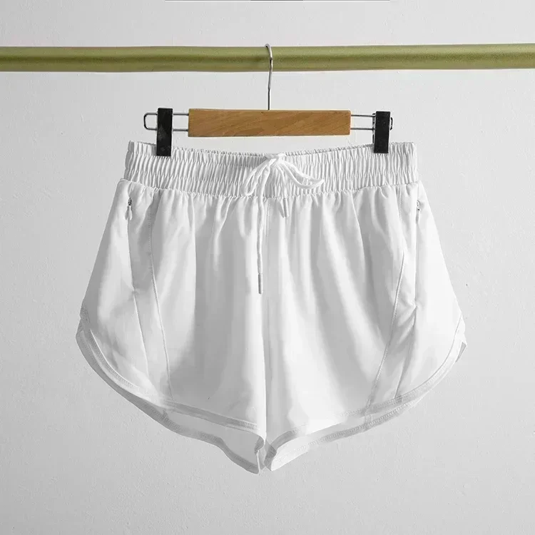 Lemon Women Yoga Outfits High Waist Shorts Exercise Short Pants Fitness Wear Girls Running Elastic Pants Sportswear Biker Shor