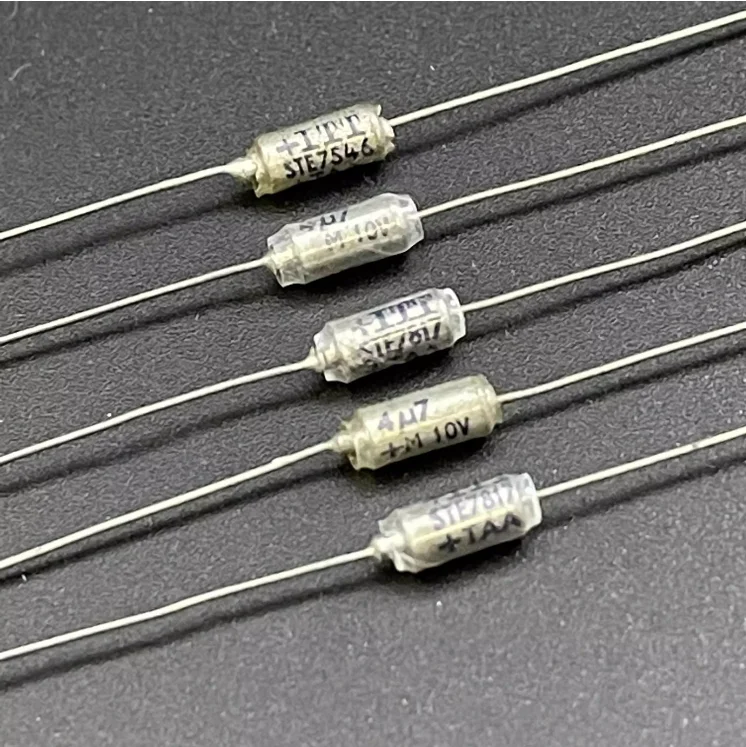 10pcs/lot New UK ITT TAA series 4.7UF 10V audiophile tantalum capacitor motorcycle DAC player free shipping