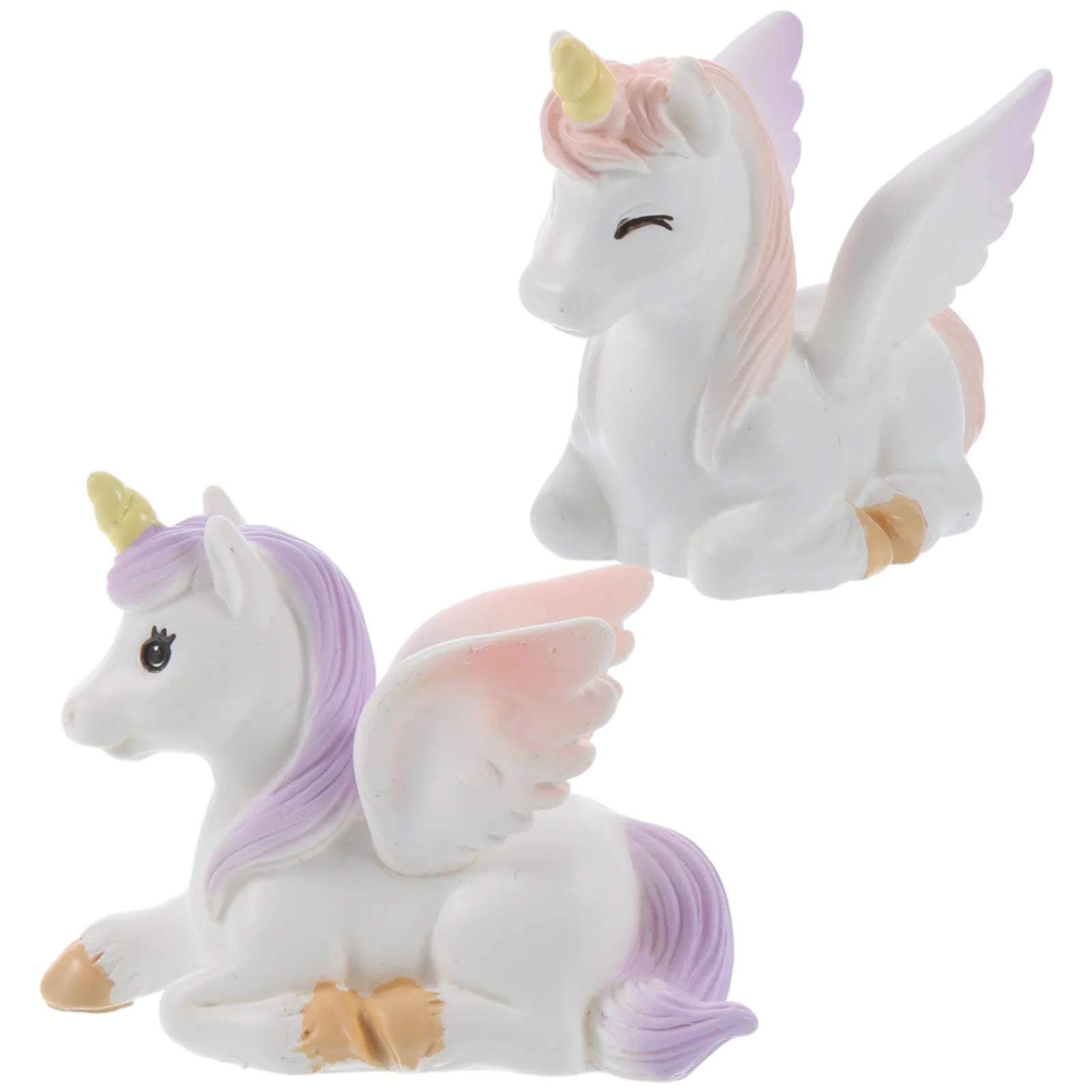 Mini Shape Decors Tiny Satue Resin Model Cute Animal Fairy Decorations