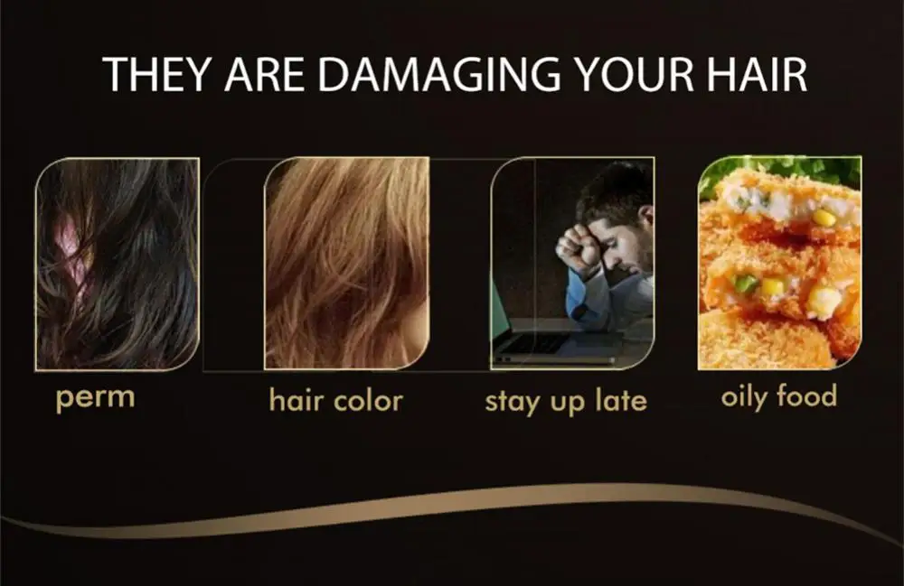 Description Picture 4 of itemMoroccan Ginseng Hair Growth Oil Quick Repair Hair Root Prevention Hair Loss Product Repair Curly Scalp Care