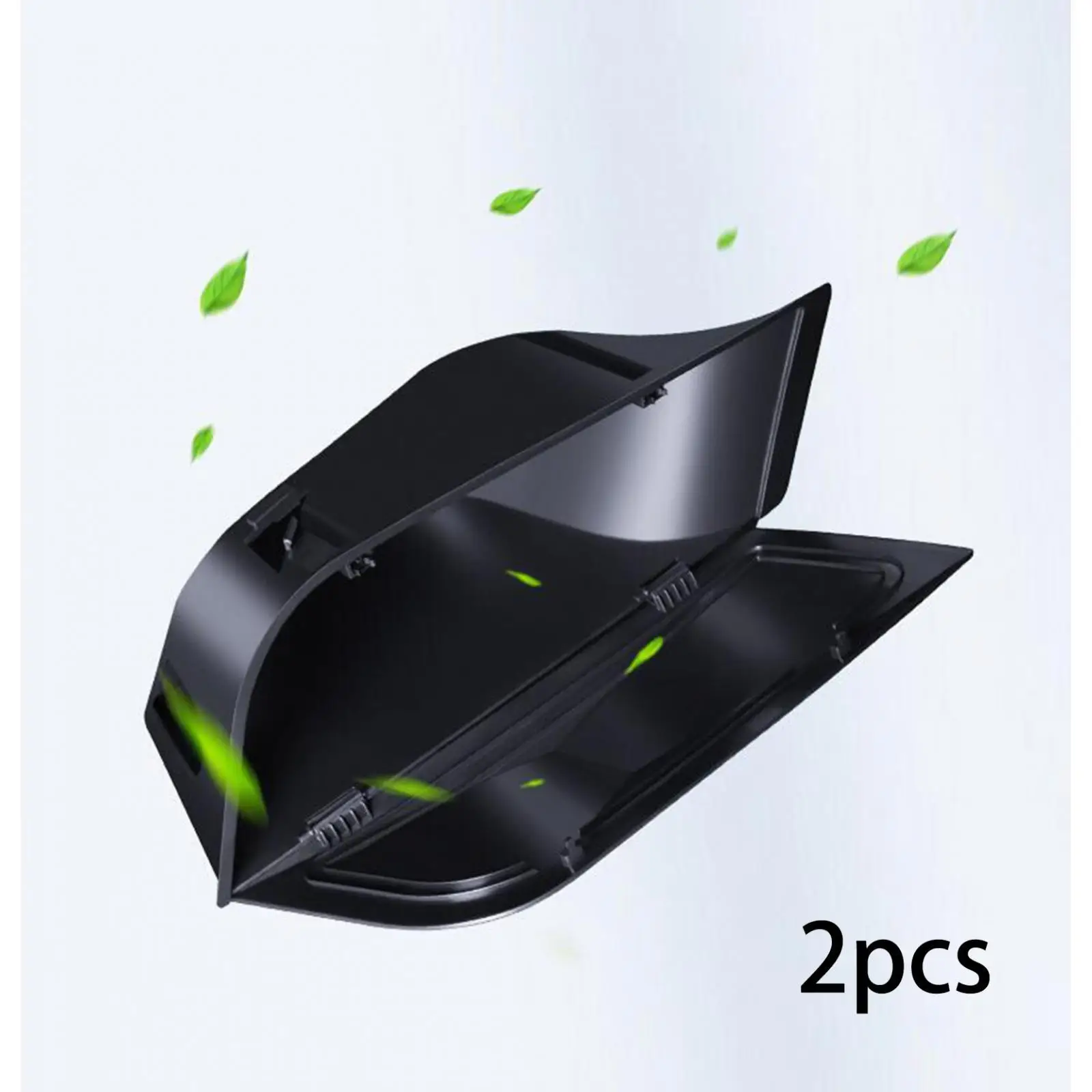 2x Car Rear Trunk Side Storage Box for Model Y Repair Parts