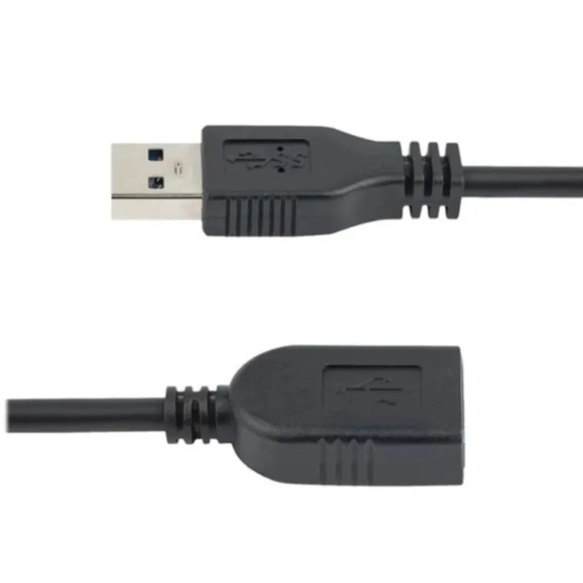 High-Speed 0.3M USB 3.0 A Male to A Female Extension Cable - 5Gbps Data Transfer Rate