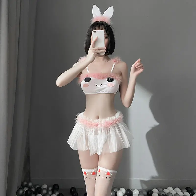 

Lingerie Sexy Rabbit Costume Outfit Roleplay Uniform Anime Bodysuit Night Wear Girl Ddlg Garment Cosplay Sexy Teacher Uniform