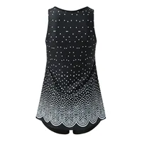 2025 Summer Two Pieces Women'S Swimsuit Oversized Printed Tankini Set Swimwear Female Monokini Suit Beachwear Swimming Outfits 3