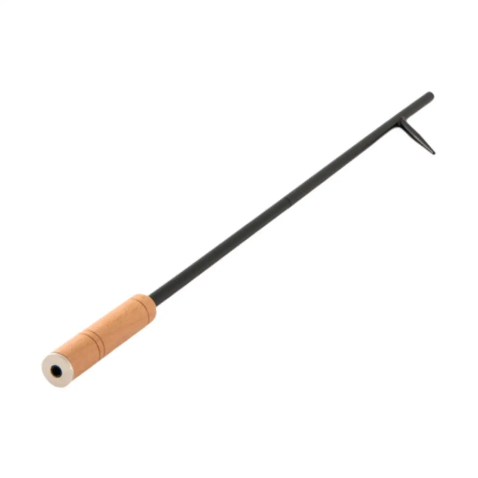 Fireplace Poker Portable Comfortable Grip Steel Multipurpose Fire Pit Poker Removable for Campfire Barbecue Woodstove Camping