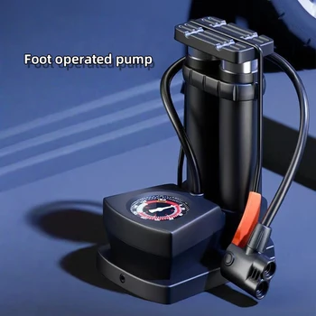 Foot pump car tire high pressure electric motorcycle foot pump car inflation pump car air pump  Car pump 1