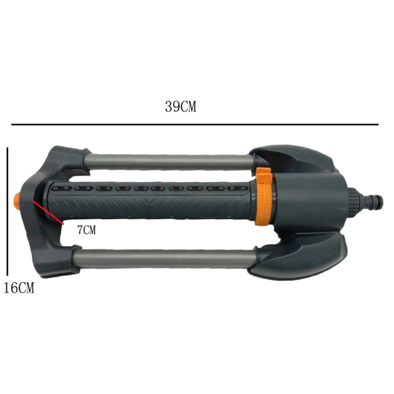 Automatic Garden Sprinklers Watering Lawn Turbo Oscillating Irrigation Spray Tool Rotary Nozzle Rotating Water Sprinkler System_voghion.com