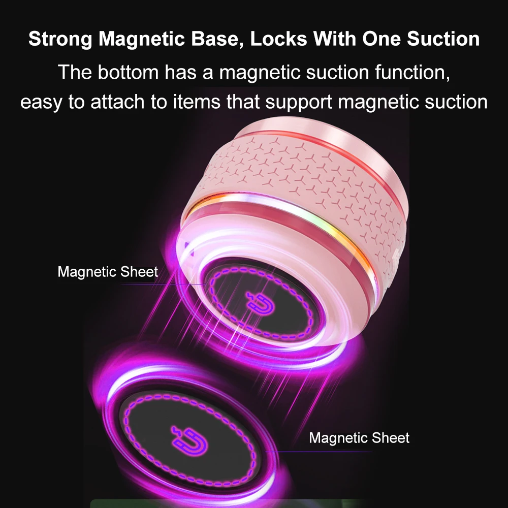 duraMOBI Pro Bone Conduction Speaker TWS Wireless Bluetooth 5.0 Speaker IP54 Waterproof EQ Mode Speakers Colorful Ambient Light 4