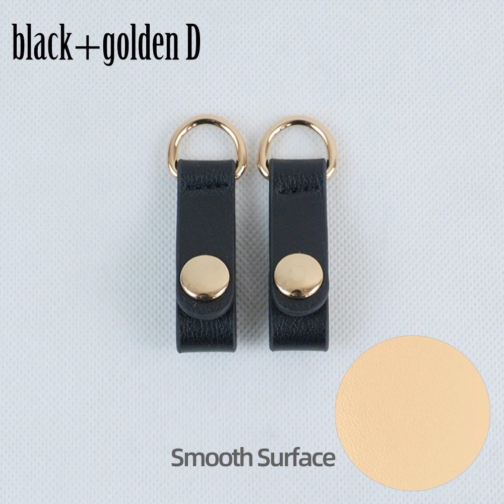 Premium Faux Leather Strap Clip Closure Attachment - Elegant Hook Clips