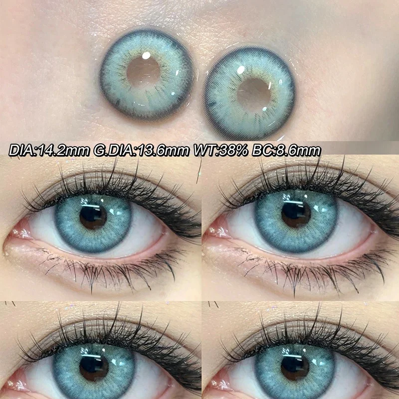 Vibrant Green Prescription Contact Lenses - Natural Look, Fast Delivery