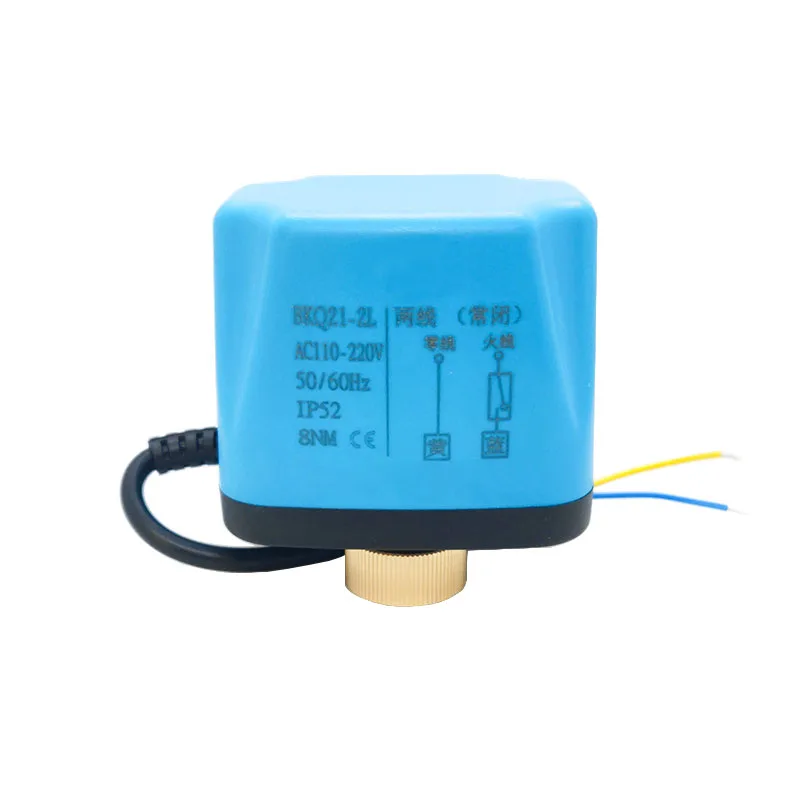 DN15-50 전동 볼 밸브 액추에이터 액세서리, 2 선 전원 차단 리셋, 전기 밸브 모터, 220V, 110V, 24V, 12V