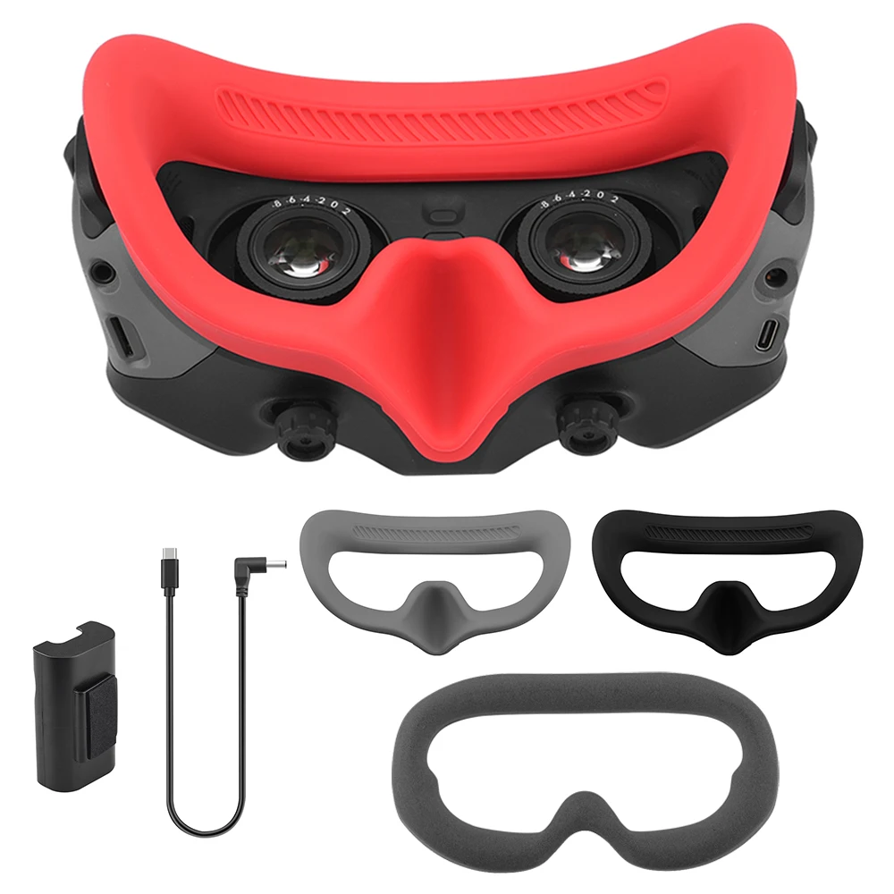 Eye Pad Per Dji Avata Fpv Goggles 2 V2 Kit Di Ricambio Per Piastra Facciale Regolabile Per Dji Fpv Combo/Avata Acessori