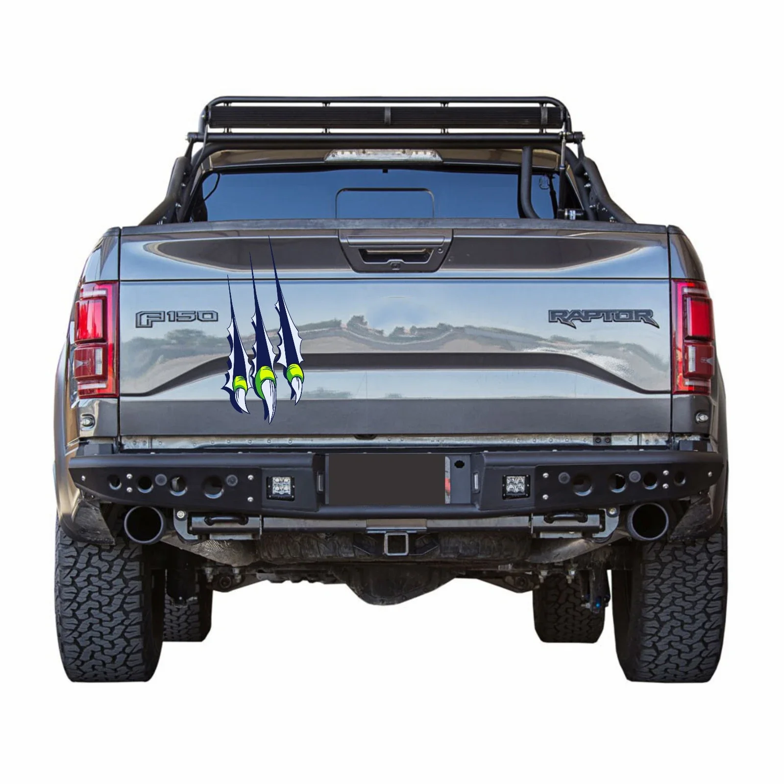 Per Ford F150 Raptor Svt Bed Portellone Artiglio Scratch 3M Adesivo Decalcomania In Vinile 22 Pollici