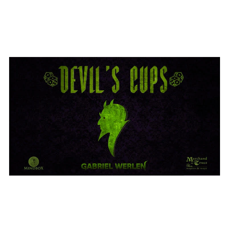 Devil's Cups by Gabriel Werlen Mentalism,Bizarre and Psychokinesis Magic Tricks Gimmick Illusions Prediction Close up Street the elusive modernist gabriel guevrekian