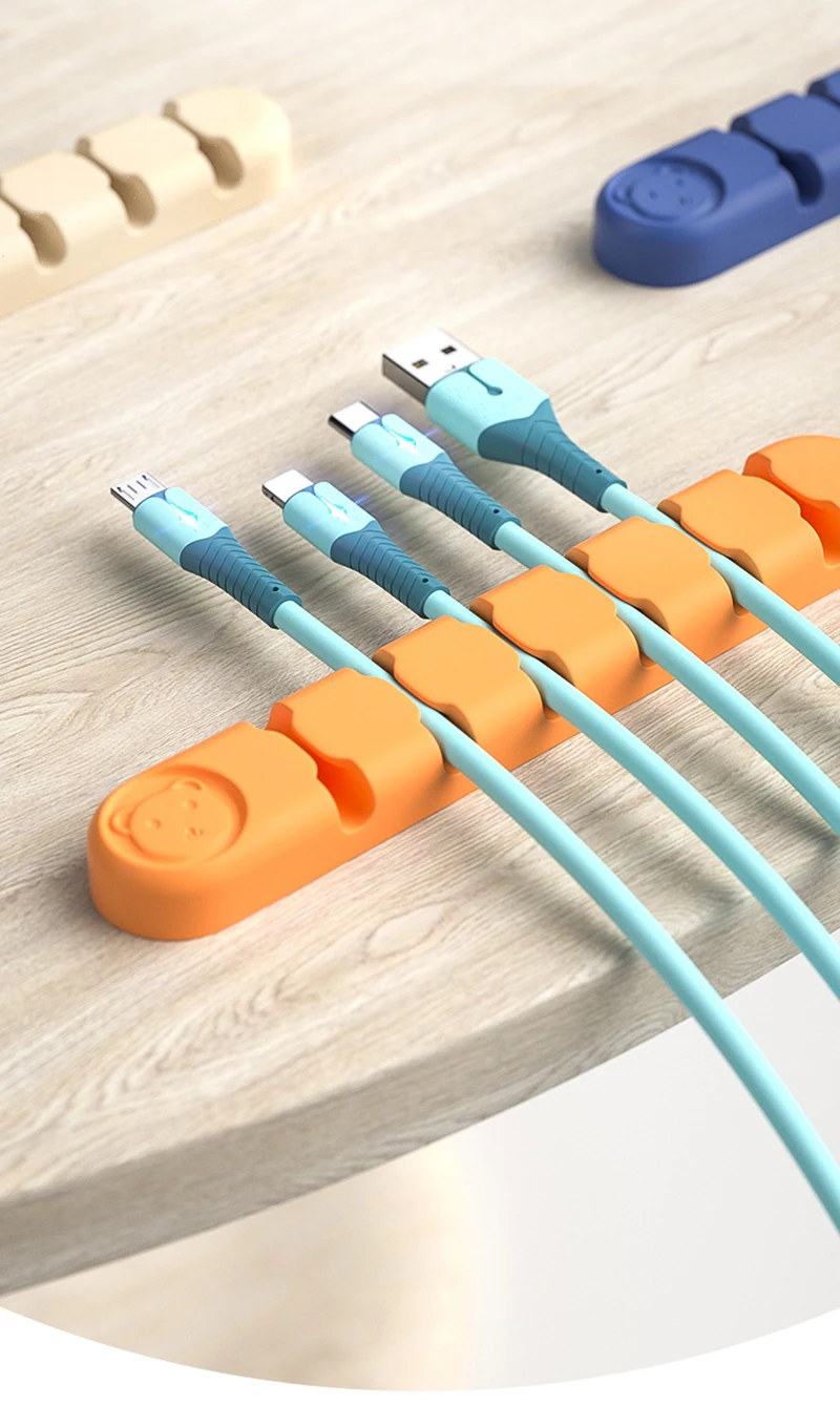 Mobile Phone Charging Cable Organizer Storage Data Cable Management