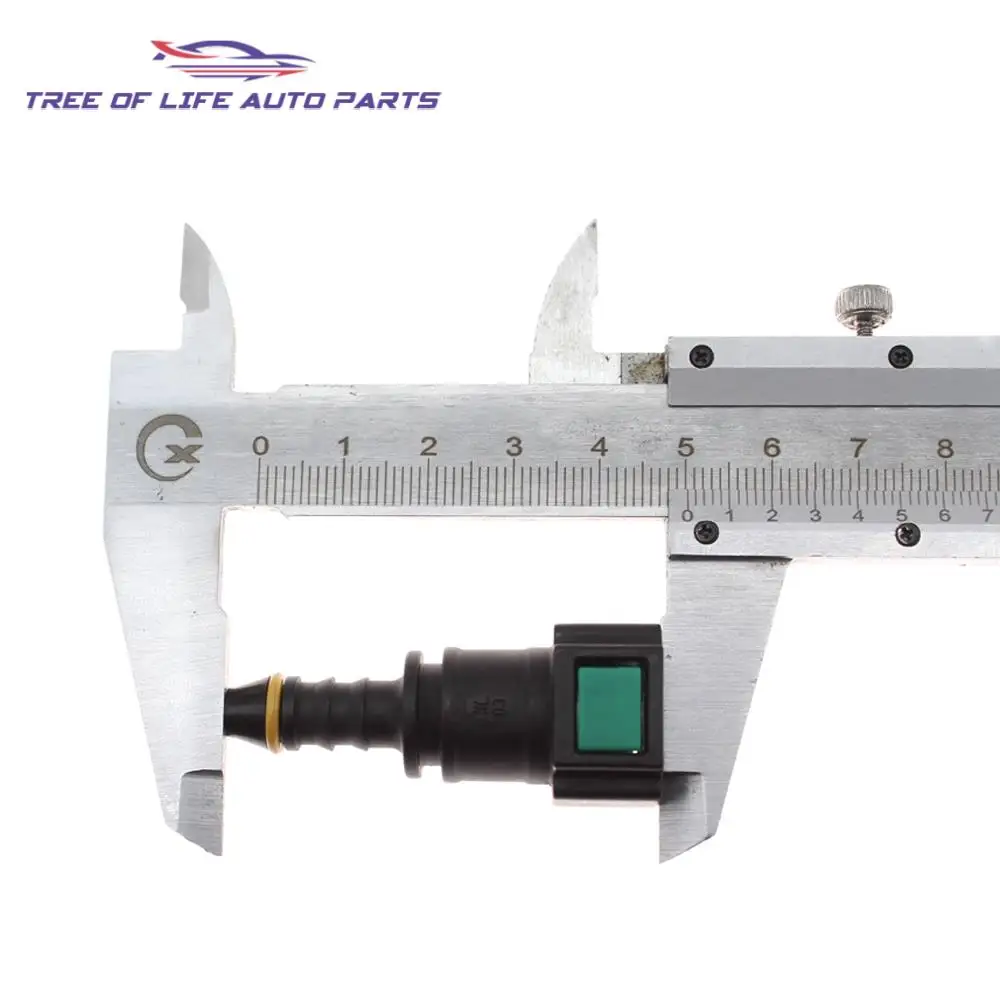 Auto Car Fuel Line Hose Coupler 2/5/8/10 7.89 ID6 Quick Release Connect Connector Fuel Line Rubber Hose Coupler Carburetor Part car fuel hose coupler