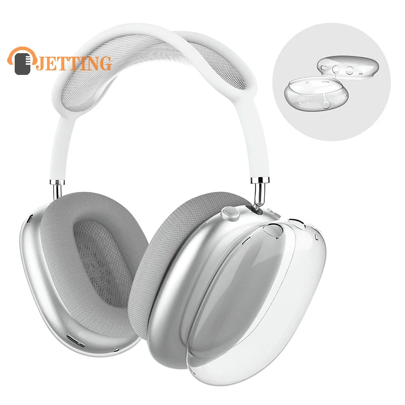 Custodia Protettiva Per Airpods Max Custodia Per Auricolari Silicone Morbido Trasparente Per Cuffie Airpods Max