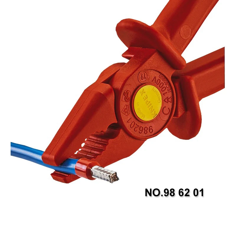 KNIPEX Nose Plastic Plier 1000V VDE Insulated Plastic pliers Electrical Working Tool NO.98 62 02 | 98 62 01 3