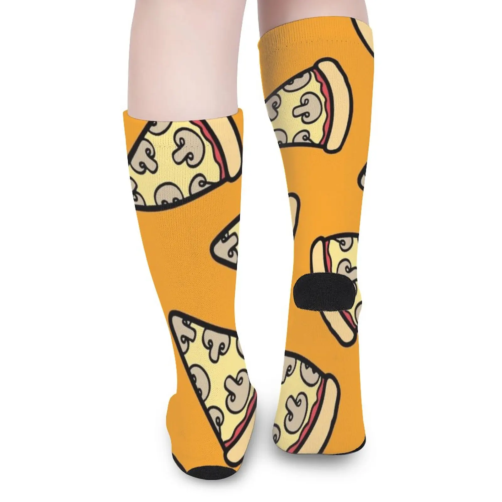 Mushroom Pizza Pattern Socks happy socks men Socks set socks funny funny socks for Women