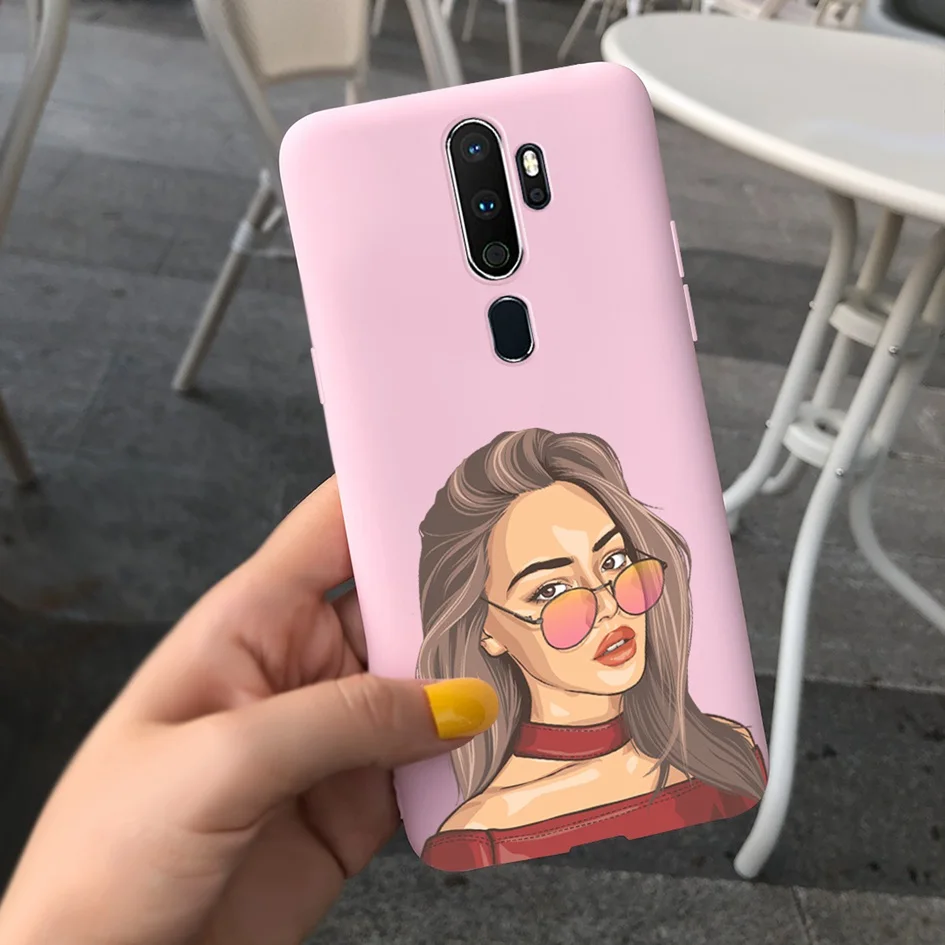 Fashion Flower Cute Painted Back Cover - Soft Protective Case
