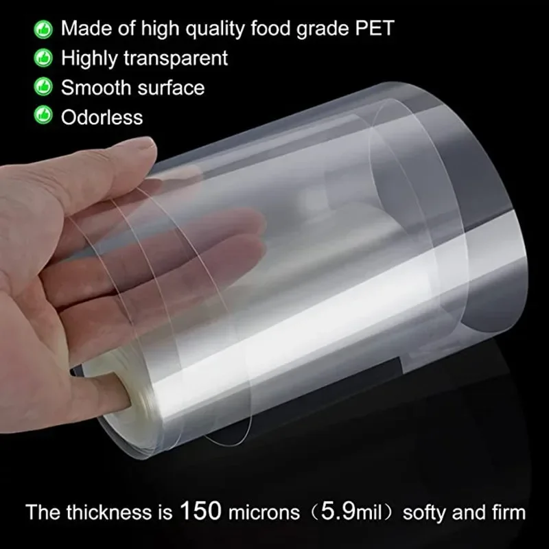Kitchen Bakeware Acetate Film For Cake Decor Transparent Cake Surround Film Mousse Sheets Surrounding Edge DIY Collar baking supplies cake surround film