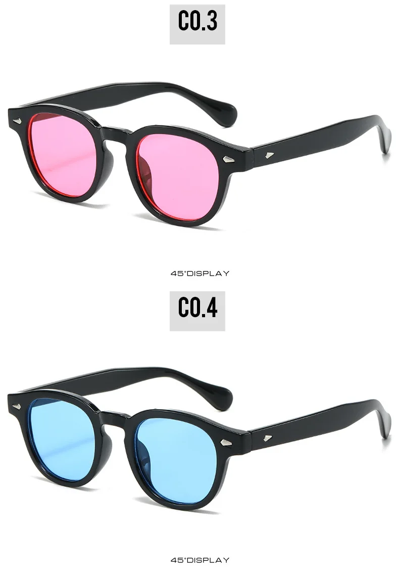 Herren-Sonnenbrille im Retro-Stil mit orangefarbenem Rahmen, kann verschreibungspflichtig werden, maßgeschneidert, lässig, klein, rund, Schildpatt-Brille, UV400, kleines Gesicht – Detail 8