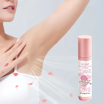 Rose-Scented Liquid Deodorant Roll-On, Compact and Portable, Melts into Skin Upon Application, Non-Sticky, 72-Hour Long-Lasting Deodorization, Long-Lasting and Elegant Fragrance, Not Sweet or Overpowering 1
