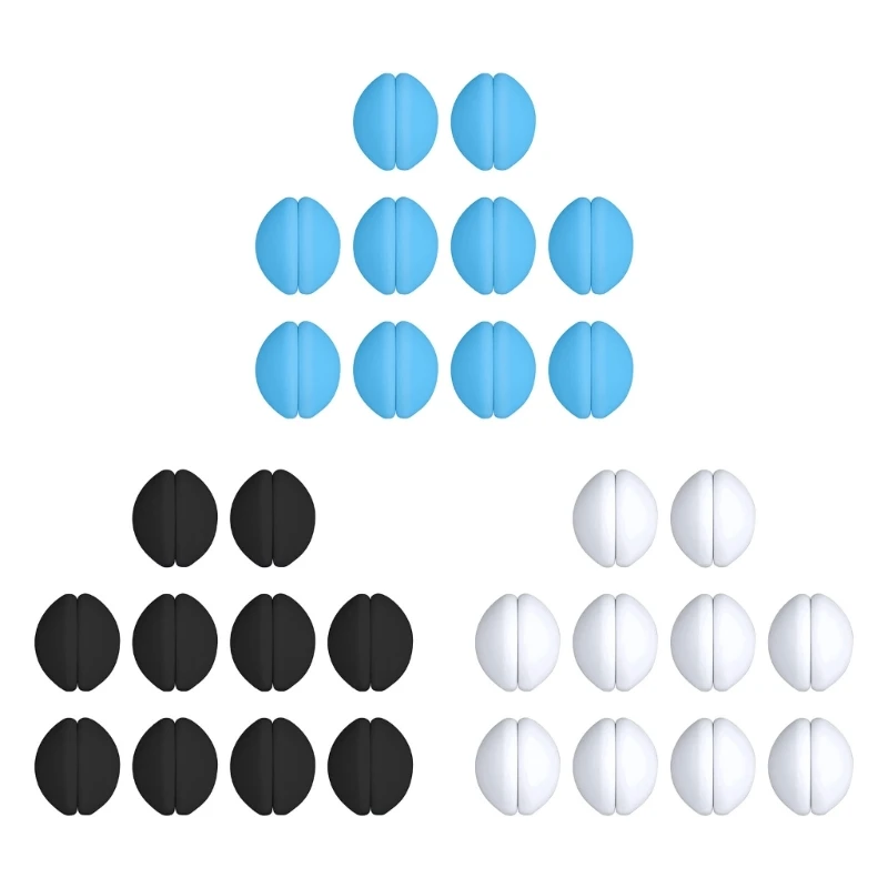 

10 Pcs Magnetic Shower Curtains Weights Silicone Covered Tablecloth Clips