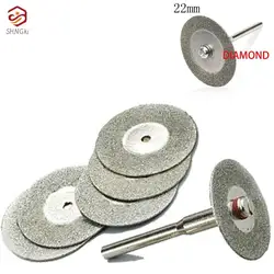 cutting disc diamond grinding wheel disc circular saw blade abrasive mini drill rotary tool accessories 5Pcs 22mm