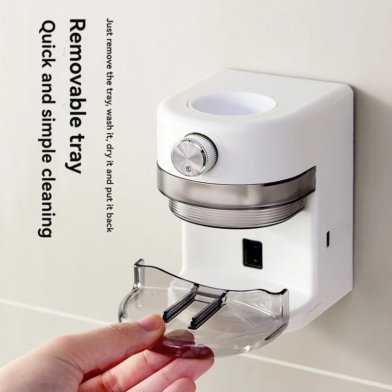 Fully Automatic Induction Toothpaste Squeezer Removable Bathroom Accessories Punch-free Bathroom Supplies Toothpaste Squeezer 4